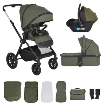 Комбинирана количка 3in1 Joker Olive-Green
